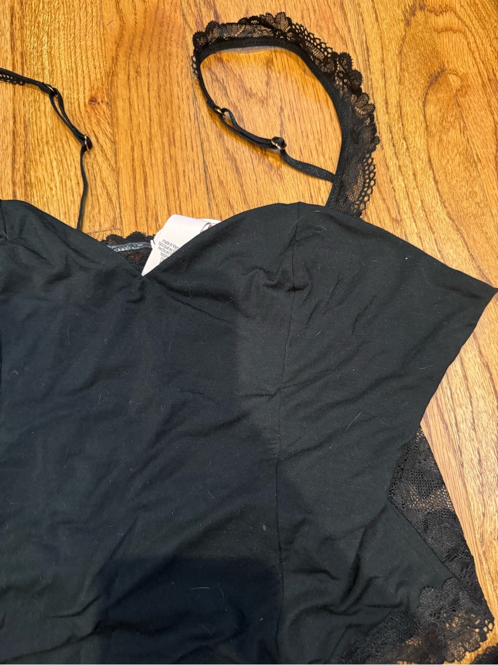 Victoria's Secret Black Lace Corset Top & Lace Boyshorts Set - Picture 2 of 5